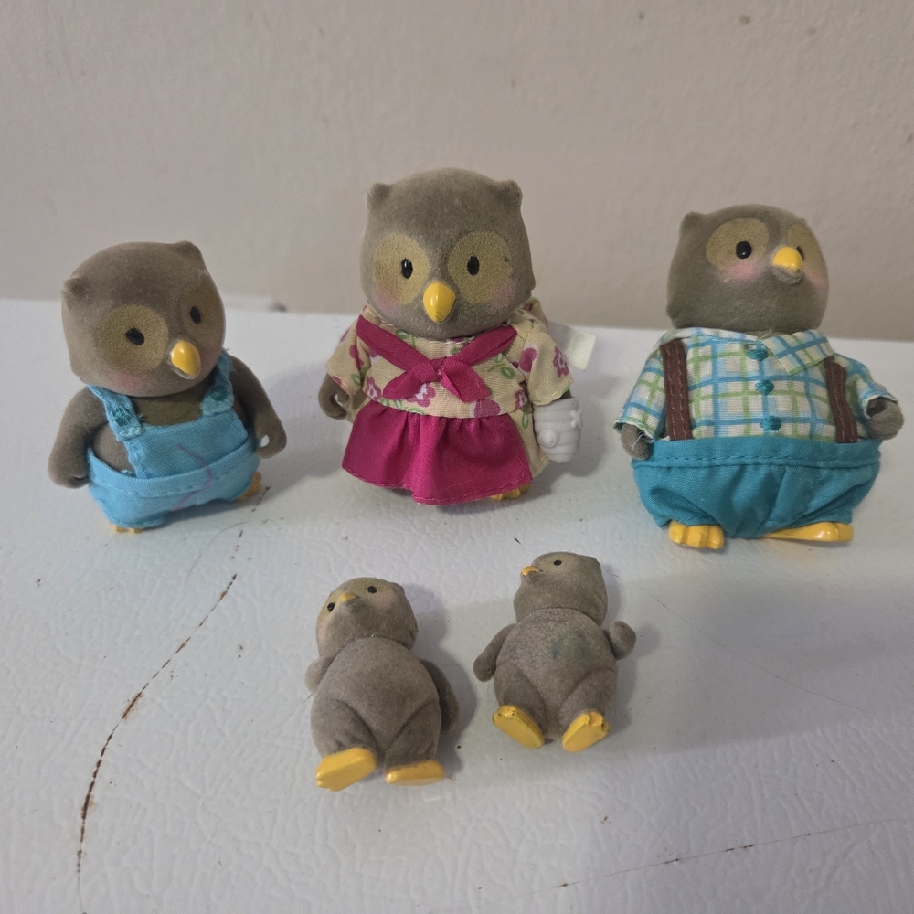 Li'l Woodzeez – Owl Family Set Of 5